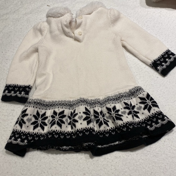 GYMBOREE 2 DRESSES AND WHITE GORGEOUS JACKET SIZE Baby 6-12 . - Picture 15 of 16